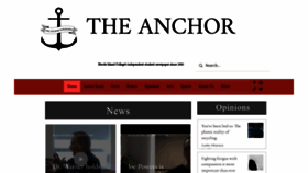 What Anchorweb.org website looked like in 2023 (1 year ago)