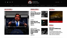 What Afn.net website looked like in 2023 (1 year ago)