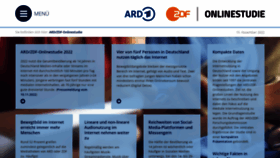 What Ard-zdf-onlinestudie.de website looked like in 2023 (1 year ago)