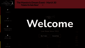 What Austinsymphony.org website looked like in 2023 (1 year ago)