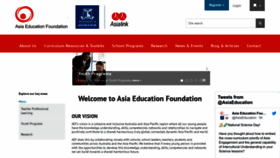 What Asiaeducation.edu.au website looked like in 2023 (1 year ago)
