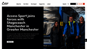 What Accesssport.org.uk website looked like in 2023 (1 year ago)