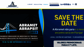 What Abramet.com.br website looked like in 2023 (1 year ago)