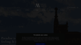 What Almeidahotels.pt website looked like in 2023 (1 year ago)
