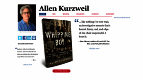 What Allenkurzweil.net website looked like in 2023 (1 year ago)