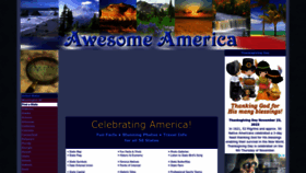 What Awesomeamerica.com website looked like in 2023 (1 year ago)