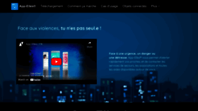 What App-elles.fr website looked like in 2023 (1 year ago)