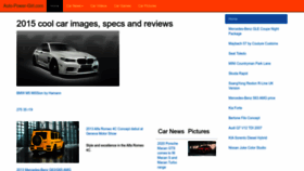 What Auto-power-girl.com website looked like in 2023 (1 year ago)