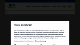 What Afb-group.de website looked like in 2023 (1 year ago)