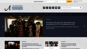 What Anamatra.org.br website looked like in 2023 (1 year ago)