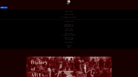 What All-art.org website looked like in 2023 (1 year ago)