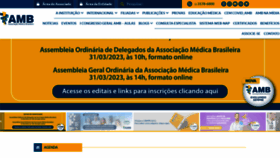 What Amb.org.br website looked like in 2023 (1 year ago)