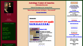 What Astroamerica.com website looked like in 2023 (1 year ago)