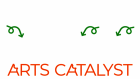 What Artscatalyst.org website looked like in 2023 (1 year ago)