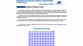 What Airdisaster.ru website looked like in 2023 (1 year ago)