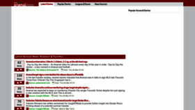 What Arsenalnews.net website looked like in 2023 (2 years ago)