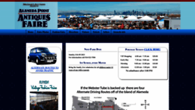 What Alamedapointantiquesfaire.com website looked like in 2023 (1 year ago)