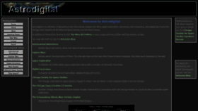 What Astrodigital.org website looked like in 2023 (1 year ago)