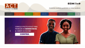 What Actbr.org.br website looked like in 2023 (2 years ago)