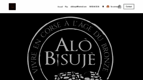 What Alobisuje.com website looked like in 2023 (1 year ago)