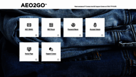 What Aeo2go.com website looked like in 2023 (1 year ago)