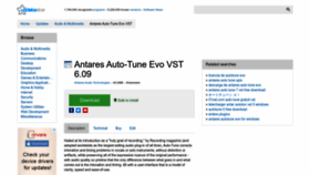 What Antares-auto-tune-evo-vst.updatestar.com website looked like in 2023 (1 year ago)