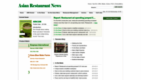 What Asianrestaurantnews.com website looked like in 2023 (1 year ago)