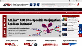 What Acrobiosystems.com website looked like in 2023 (1 year ago)