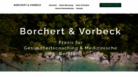 What Arztpraxis-borchert.de website looked like in 2023 (1 year ago)