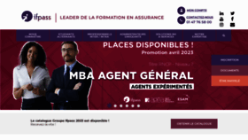 What Assurance-formation.fr website looked like in 2023 (1 year ago)
