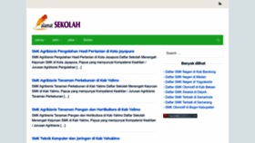 What Alamatsekolah.com website looked like in 2023 (1 year ago)