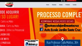 What Autoescolasbr.com.br website looked like in 2023 (1 year ago)