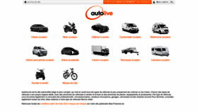 What Autolive.be website looked like in 2023 (1 year ago)