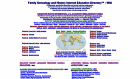 What Academic-genealogy.com website looked like in 2023 (1 year ago)