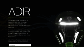 What Adir.com website looked like in 2023 (1 year ago)