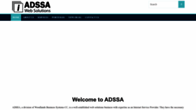 What Adssa.co.za website looked like in 2023 (1 year ago)