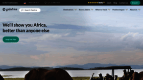 What Africansafaritravelexpert.com website looked like in 2023 (1 year ago)