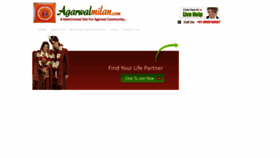What Agarwalmilan.com website looked like in 2023 (1 year ago)