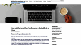 What Alliedappliance.com.au website looked like in 2023 (1 year ago)