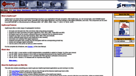 What Aspencrypt.com website looked like in 2023 (1 year ago)
