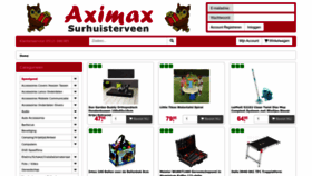 What Aximax.nl website looked like in 2023 (2 years ago)