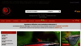 What Aquaterra-challet-herault.com website looked like in 2023 (1 year ago)