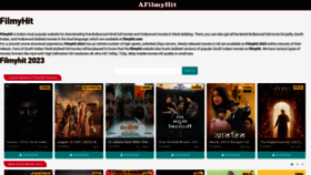 What Afilmyhit.cafe website looked like in 2023 (1 year ago)