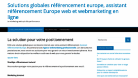 What Assistant-referencement.eu website looked like in 2023 (1 year ago)