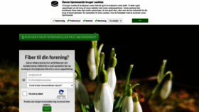 What Andelsnet.dk website looked like in 2023 (1 year ago)