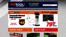 What Aztool1.com website looked like in 2023 (1 year ago)
