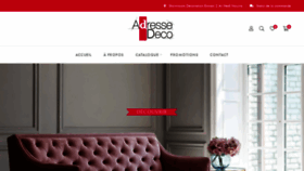 What Adresse-deco.com website looked like in 2023 (1 year ago)