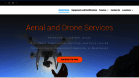 What Aerialanddroneservices.com website looked like in 2023 (1 year ago)