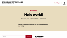 What Almoslim.com website looked like in 2023 (1 year ago)
