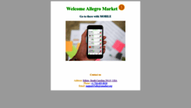 What Allegromarket.org website looked like in 2023 (1 year ago)